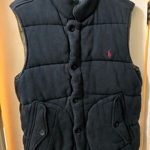 Vintage Polo Ralph Lauren Cotton Vest Y2K Size M